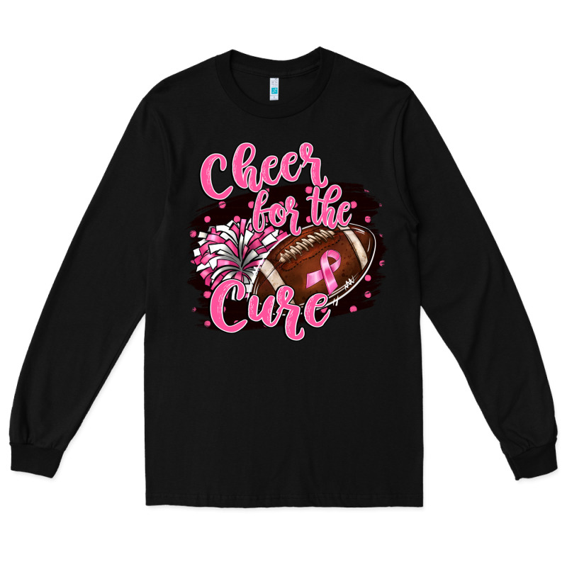 Cheer For The Cure Long Sleeve Tee by BarkalooDesign | Teevron