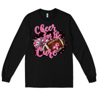 Black cheer for the cure Long Sleeve Tee - BarkalooDesign