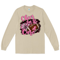 Mushroom cheer for the cure Long Sleeve Tee - BarkalooDesign