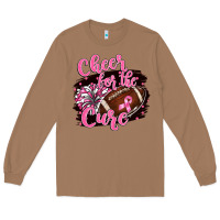 Toasted Coconut cheer for the cure Long Sleeve Tee - BarkalooDesign