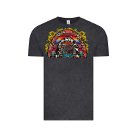 Vintage Black mexican rainbow Vintage Tee - RacoonDesign