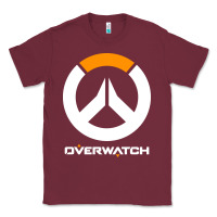Burgundy time overwatch gas Classic Tee - DesigneFamous