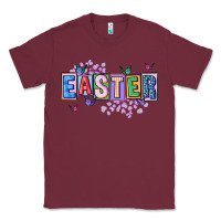 Burgundy easter with leopard Classic Tee - FaDigitalArtStudio