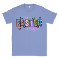 Colony Blue easter with leopard Classic Tee - FaDigitalArtStudio
