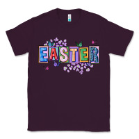 Plum easter with leopard Classic Tee - FaDigitalArtStudio
