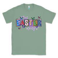 Sage easter with leopard Classic Tee - FaDigitalArtStudio