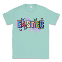 Seafoam easter with leopard Classic Tee - FaDigitalArtStudio