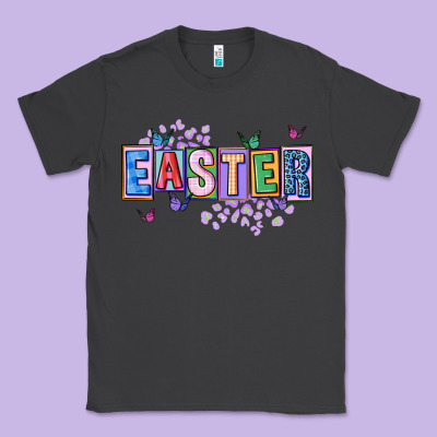 Easter With Leopard Classic Tee Designed By Fadigitalartstudio