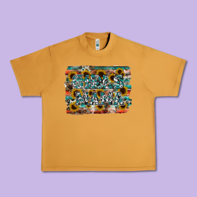 Girls Mama Urban Heavy Tee Designed By Racoondesign