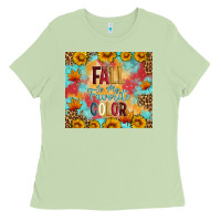 Matcha Fall is my favorite color tumbler Ladies Tee - Artiststas