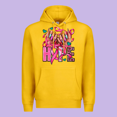 Hope With Woman Hands Premium Hoodie Designed By Adodesignshop