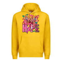 Lemon hope with woman hands Premium Hoodie - AdoDesignShop