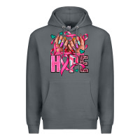 Rock hope with woman hands Premium Hoodie - AdoDesignShop