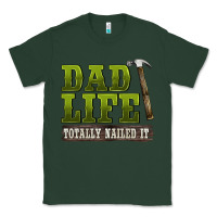 Sports Green dad lıfe totally naıled it Classic Tee - BarkalooDesign