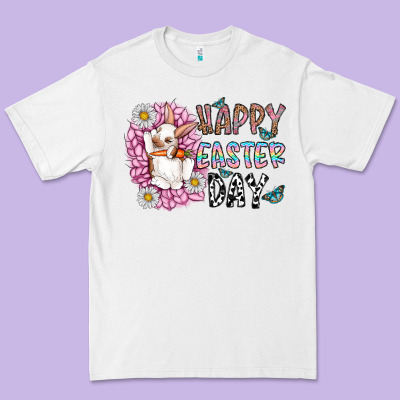Happy Easter Day Premium Tee Designed By Cowhidedigitalart