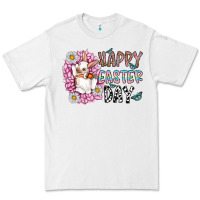 White happy easter day Premium Tee - CowhideDigitalArt