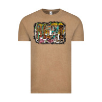 Vintage Coffee mini western Vintage Tee - RacoonDesign