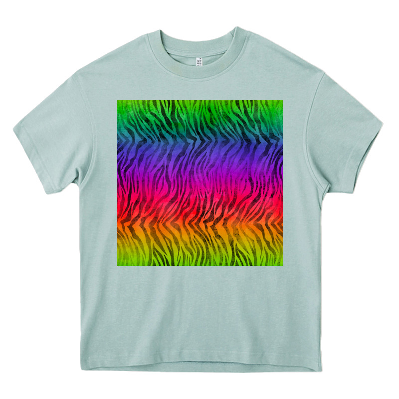 Colorful Tiger Seamless Pattern Heavy Core Tee by BundleAndBundleShop | Teevron