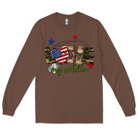 Chestnut Love My Soldier Long Sleeve Tee - BarkalooDesign