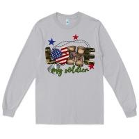 Moon Dust Love My Soldier Long Sleeve Tee - BarkalooDesign