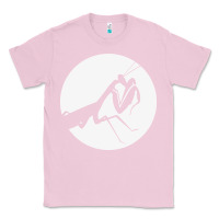 Bubblegum Pink praying mantis Classic Tee - DesigneFamous