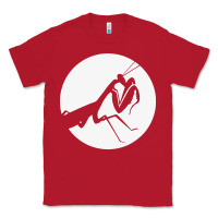 Red praying mantis Classic Tee - DesigneFamous