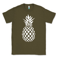 Army Green pineapple sunset Classic Tee - DesigneFamous