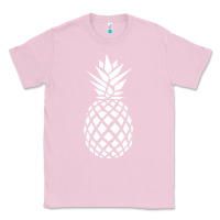 Bubblegum Pink pineapple sunset Classic Tee - DesigneFamous
