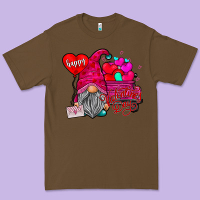 Happy Valentine's Day Premium Tee Designed By Cowhidedigitalart