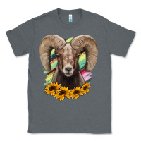 Charcoal Heather Colorodo Bighorn Sheep Classic Tee - Jasminsmagicworld