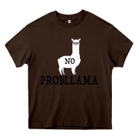 Chocolate Brown No Problama Heavy Core Tee - Bettercallsaul