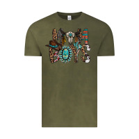 Vintage Olive mom of boys Vintage Tee - RacoonDesign