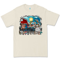 Bone Happy Easter Premium Tee - CowhideDigitalArt