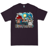 Plum Happy Easter Premium Tee - CowhideDigitalArt