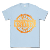 Dusty Blue best grandpa Classic Tee - DesigneFamous