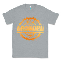 Heather Grey best grandpa Classic Tee - DesigneFamous
