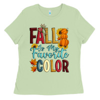 Matcha Fall Is My Favorite Color Ladies Tee - Artiststas