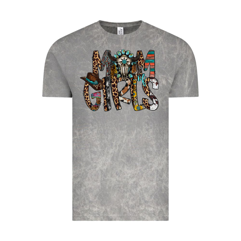 Mom Of Girls Vintage Tee by RacoonDesign | Teevron
