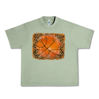 Oil Green glitter leopard basketball background Urban Heavy Tee - RanaPortraitStore