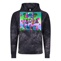 Cloud Black aloha stitch Vintage Hoodie - AdoDesignShop