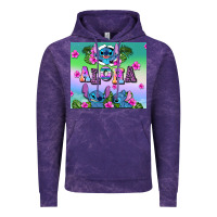 Cloud Purple aloha stitch Vintage Hoodie - AdoDesignShop