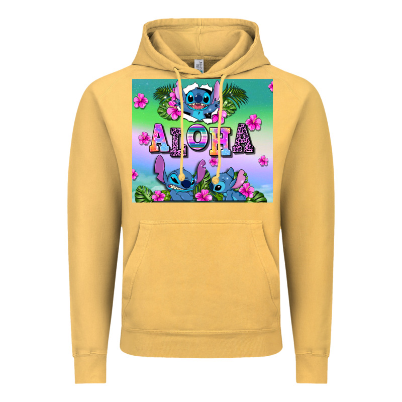 Aloha Stitch Vintage Hoodie by AdoDesignShop | Teevron