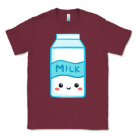 Burgundy milk Classic Tee - DesigneFamous