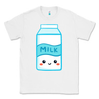 White milk Classic Tee - DesigneFamous