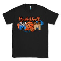 Black basketball mom Classic Tee - FaDigitalArtStudio