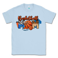 Dusty Blue basketball mom Classic Tee - FaDigitalArtStudio