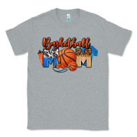 Heather Grey basketball mom Classic Tee - FaDigitalArtStudio