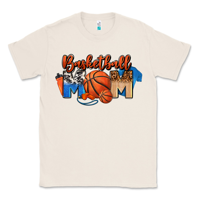 Basketball Mom Classic Tee by FaDigitalArtStudio | Teevron
