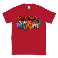 Red basketball mom Classic Tee - FaDigitalArtStudio