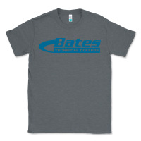 Charcoal Heather bates, technical academy Classic Tee - DesigneFamous
